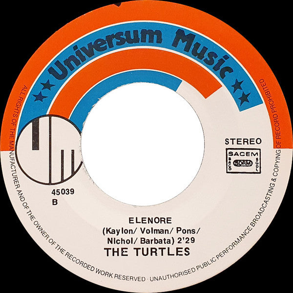 The Turtles : She'd Rather Be With Me (7", Single)