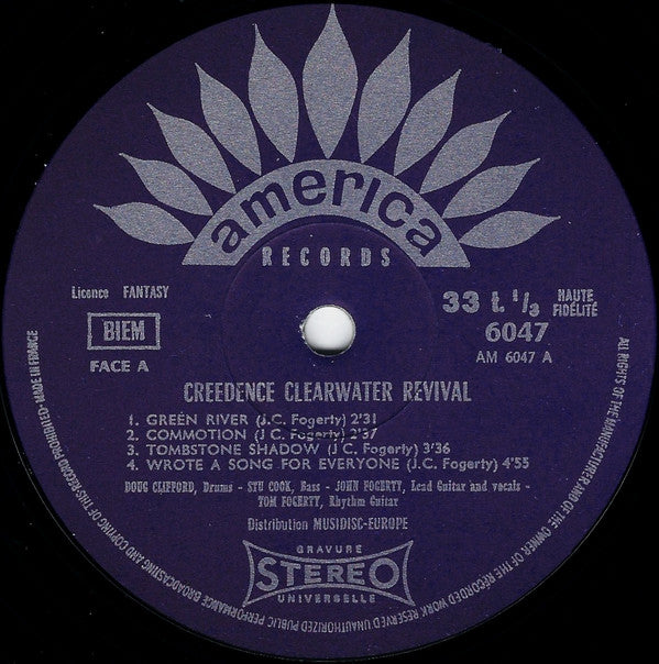Creedence Clearwater Revival : Green River (LP, Album, RE)