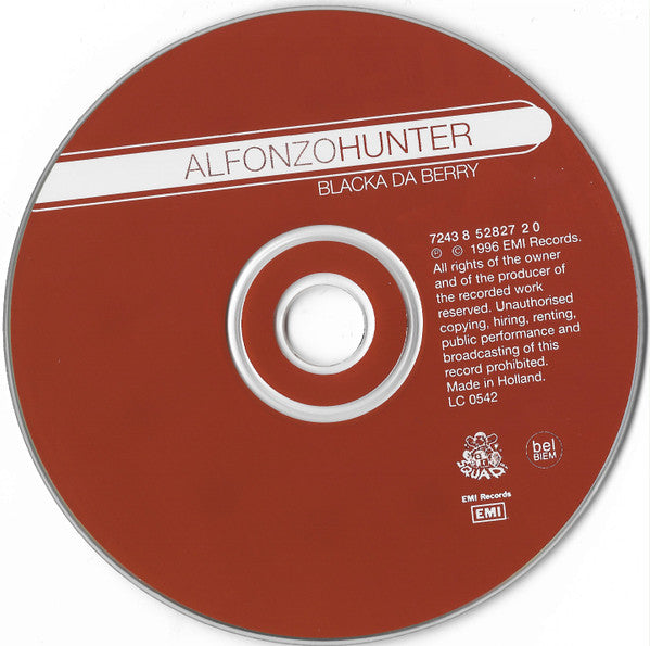 Alfonzo Hunter : Blacka Da Berry (CD, Album)