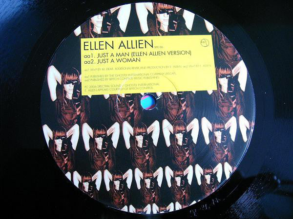Audion / Ellen Allien : Just A Man / Just A Woman (12")