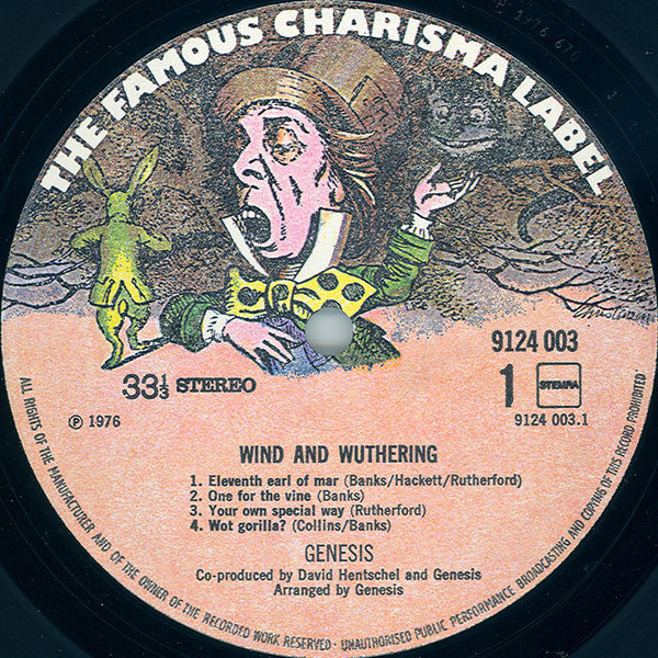 Genesis : Wind & Wuthering (LP, Album)