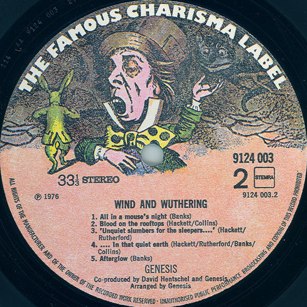 Genesis : Wind & Wuthering (LP, Album)