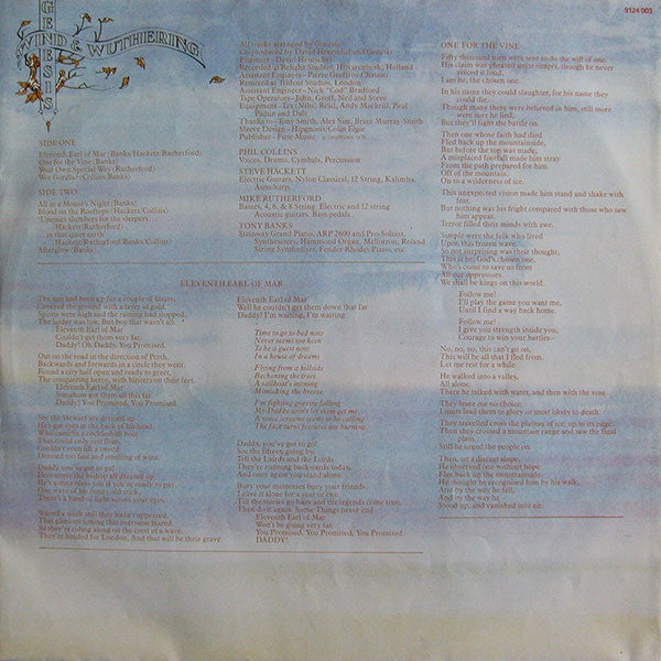 Genesis : Wind & Wuthering (LP, Album)