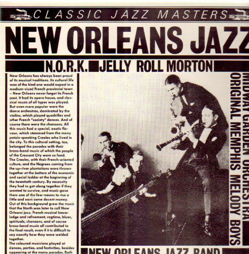 Various : New Orleans Jazz (LP, Comp, RM)