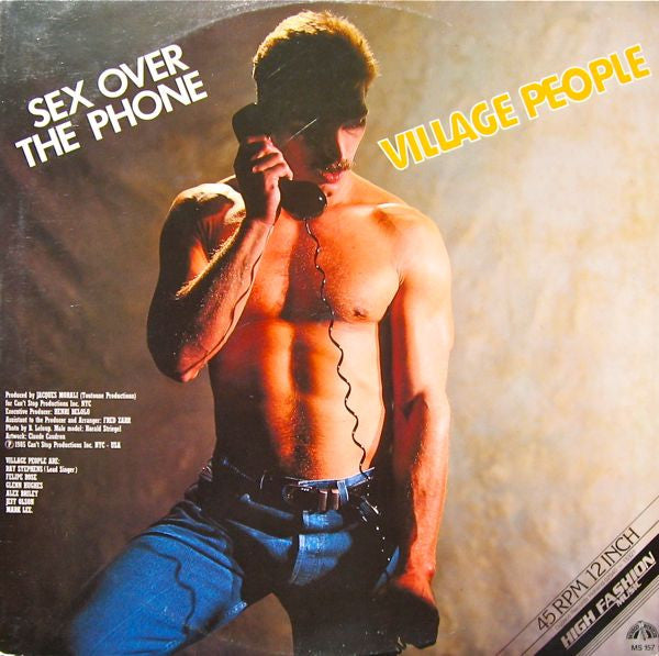 Village People : Sex Over The Phone (New Recorded Version) (12")