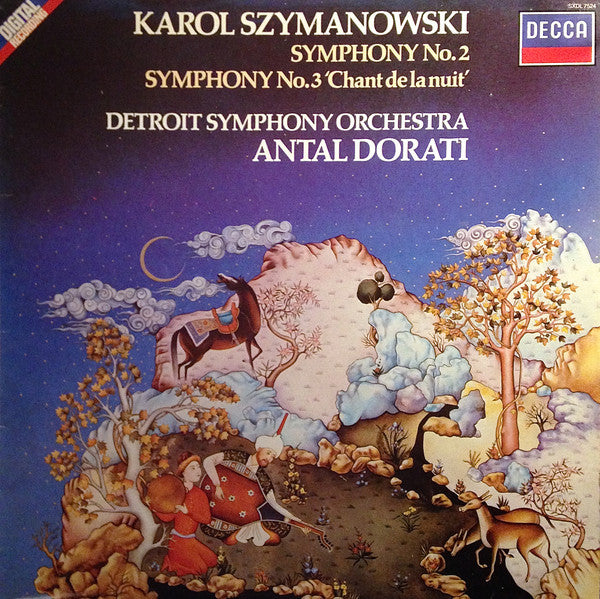 Karol Szymanowski, Detroit Symphony Orchestra, Antal Dorati : Symphony No. 2 / Symphony No. 3 ‘Chant De La Nuit’ (LP)