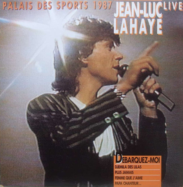 Jean-Luc Lahaye : Live Palais Des Sports 1987 (2xLP, Album, Gat)