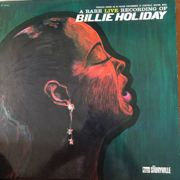 Billie Holiday : A Rare Live Recording (LP)