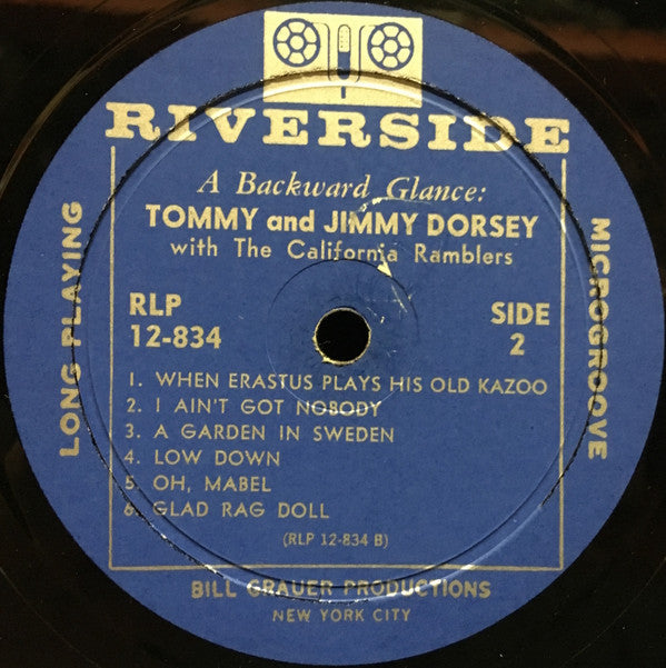 Tommy Dorsey, Jimmy Dorsey : A Backward Glance (LP, Comp, Mono)