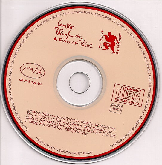 Complot Bronswick : A Kind Of Blue (CD, Album)