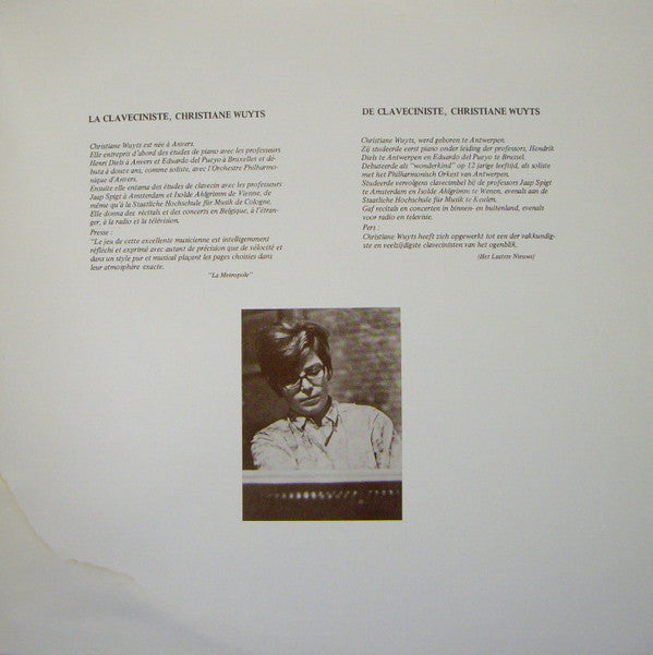 Christiane Wuyts : Quatre Instruments À Clavier Et À Cordes Pincées: 1440 À 1626 (LP)
