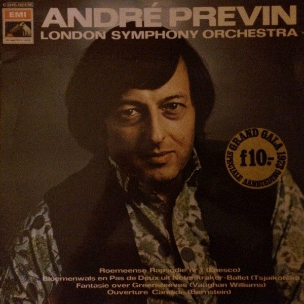 André Previn / London Symphony Orchestra : Roemeense Rapsodie / Bloemenwals / Greensleeves / Candide (LP, Comp)