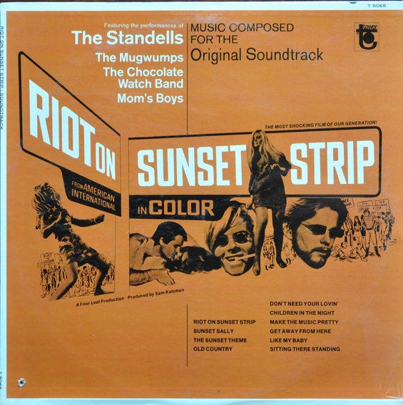 Various : Riot On Sunset Strip (LP, Mono, Scr)