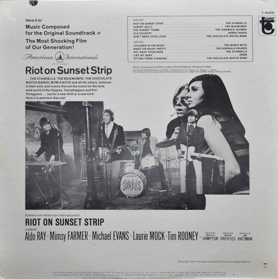 Various : Riot On Sunset Strip (LP, Mono, Scr)