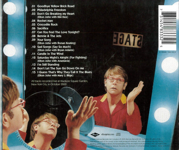 Elton John : One Night Only (CD, Album)