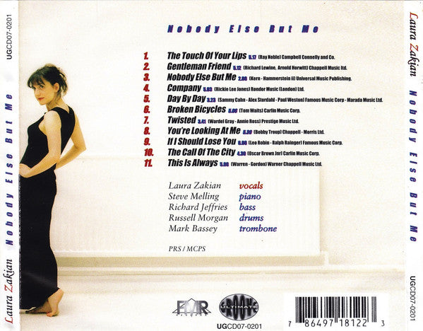 Laura Zakian : Nobody Else But Me (CD, Album)