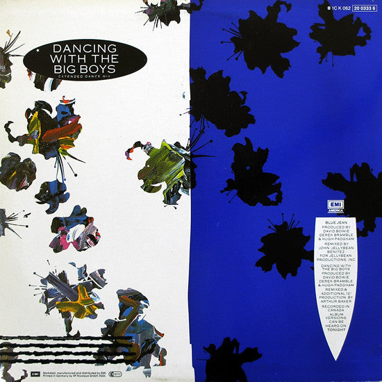David Bowie : Blue Jean (Extended Dance Mix) (12", Single)