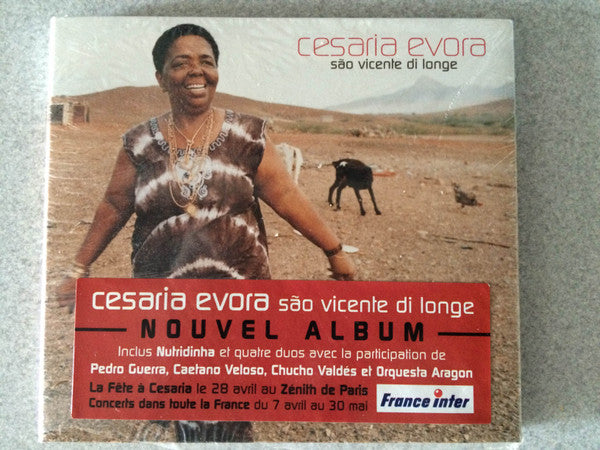 Cesaria Evora : São Vicente Di Longe (CD, Album, S/Edition)