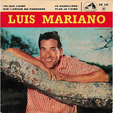 Luis Mariano : Toi Que J'Aime (7", EP)