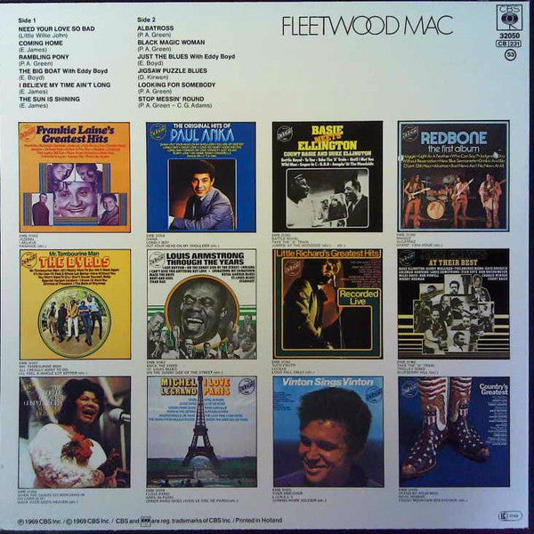 Fleetwood Mac : The Best Of Fleetwood Mac (LP, Comp, RE)