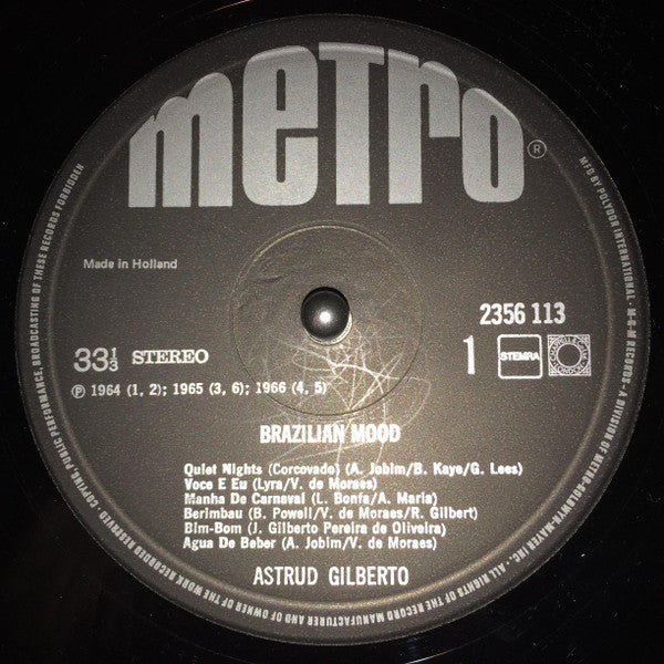 Astrud Gilberto : Brazilian Mood (LP, Comp)