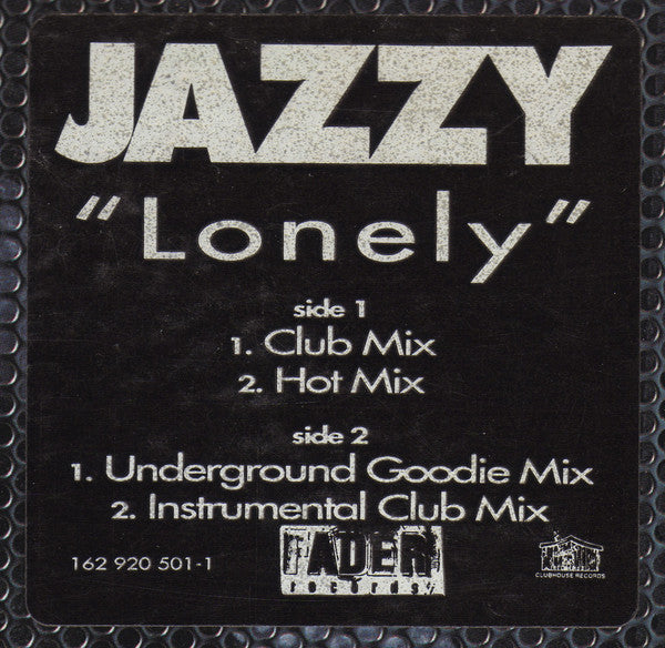 Jazzy : Lonely (12")