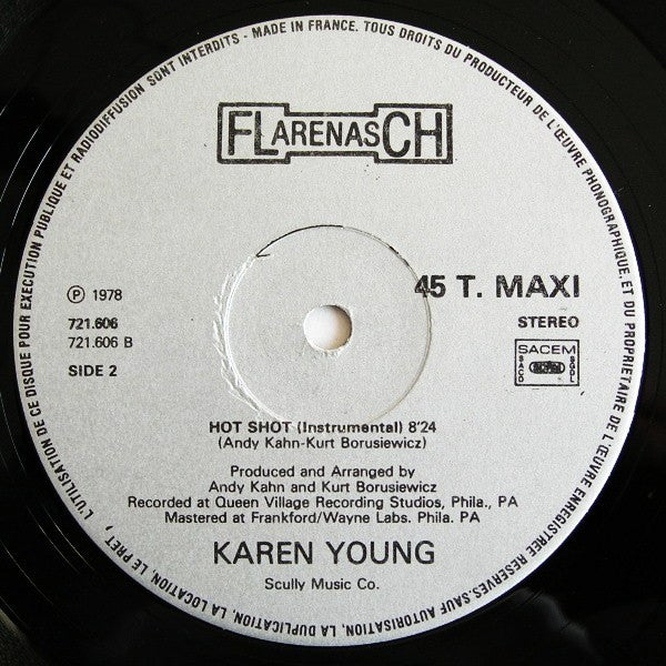 Karen Young : Hot Shot (12", Maxi)