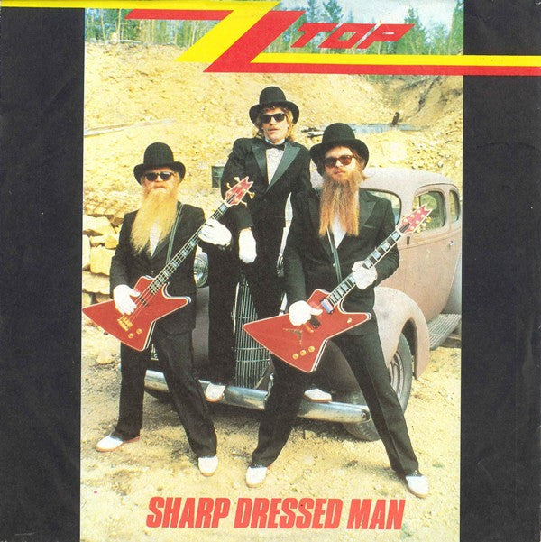 ZZ Top : Sharp Dressed Man (7", Single)