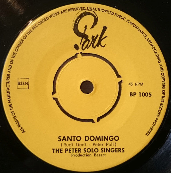 The Peter Solo Singers : Santo Domingo (7", Single)