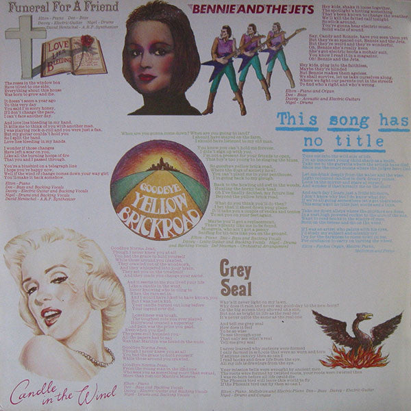 Elton John : Goodbye Yellow Brick Road (2xLP, Album, Tri)