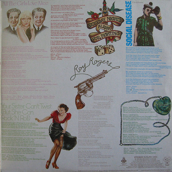 Elton John : Goodbye Yellow Brick Road (2xLP, Album, Tri)