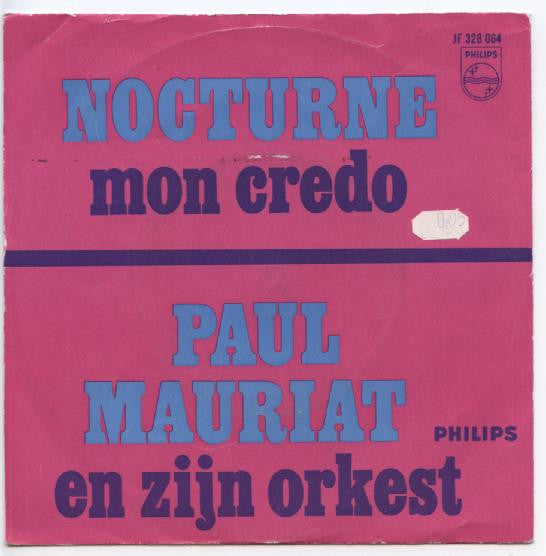 Paul Mauriat And His Orchestra : Nocturne (7", Mono)