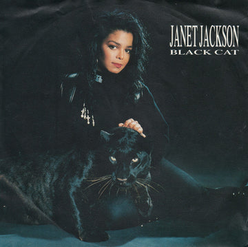 Janet Jackson : Black Cat (7", Single, Sil)