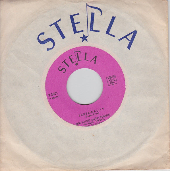 Jimmy Russels And His Orchestra, Jane Mayhill, Ray Connelly (2) : Red River Rock / Personality (7", Single)