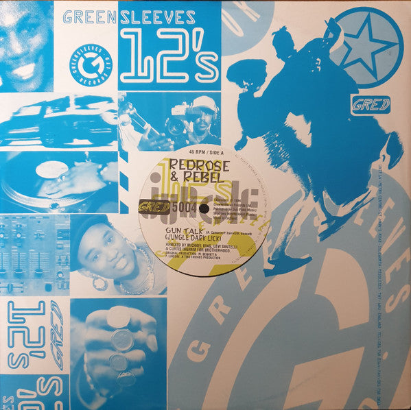 Anthony Red Rose & Tony Rebel : Gun Talk (Remixes) (12")