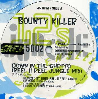 Bounty Killer : Down In The Ghetto (12")