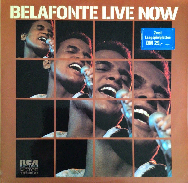 Harry Belafonte : Belafonte Live Now (2xLP, Album)