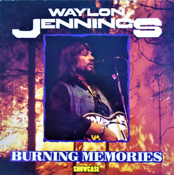 Waylon Jennings : Burning Memories (LP, Album, RE)