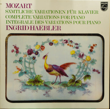 Wolfgang Amadeus Mozart, Ingrid Haebler : Sämtliche Variationen fur Klavier / Complete Variations for Piano / Integrale des Variations pour Piano (3xLP, Album + Box)