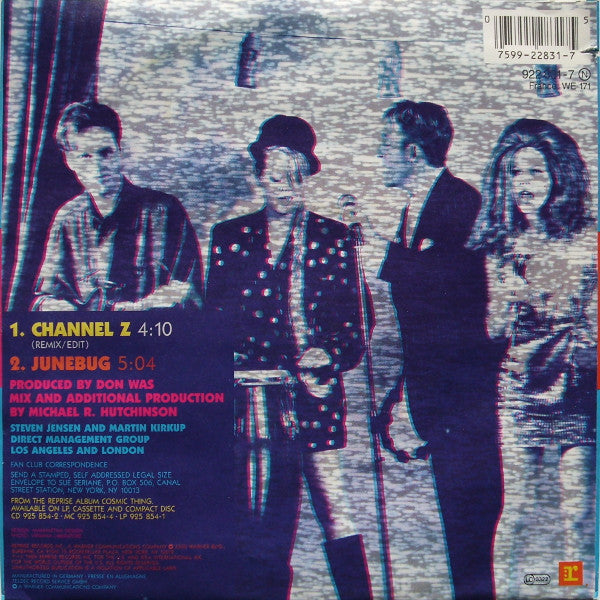 The B-52's : Channel Z (7", Single)