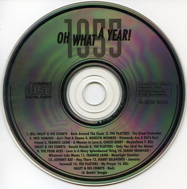 Various : Oh What A Year! 1955 (CD, Comp)