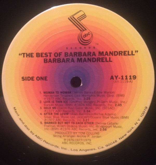 Barbara Mandrell : The Best Of Barbara Mandrell (LP, Comp)