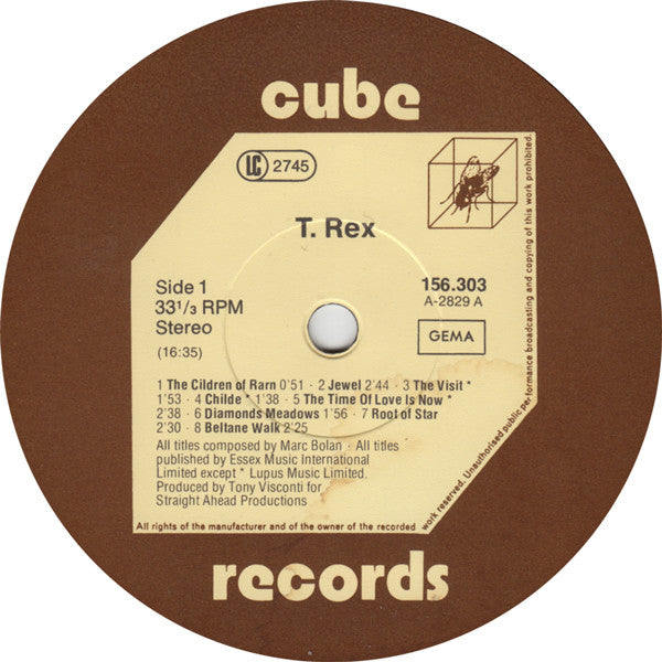 T. Rex : T. Rex / Bolan Boogie (2xLP, Comp)