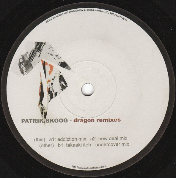 Patrik Skoog : Dragon (Remixes) (12")