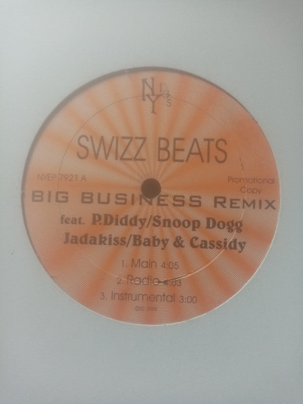 Swizz Beatz / Keith Murray : Big Business Remix / Mr. Dynamite (12", Promo)