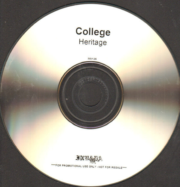 College : Heritage (CDr, Album, Promo)