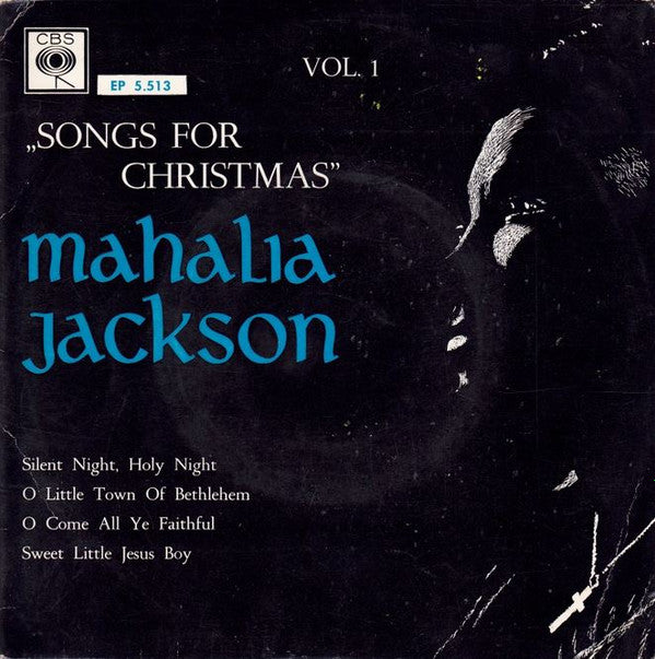 Mahalia Jackson : Songs For Christmas Vol. 1 (7", EP)