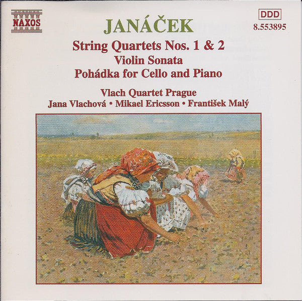 Leoš Janáček - Vlach Quartet Prague : String Quartets Nos. 1 & 2 • Violin Sonata • Pohádka For Cello And Piano (CD, Album)