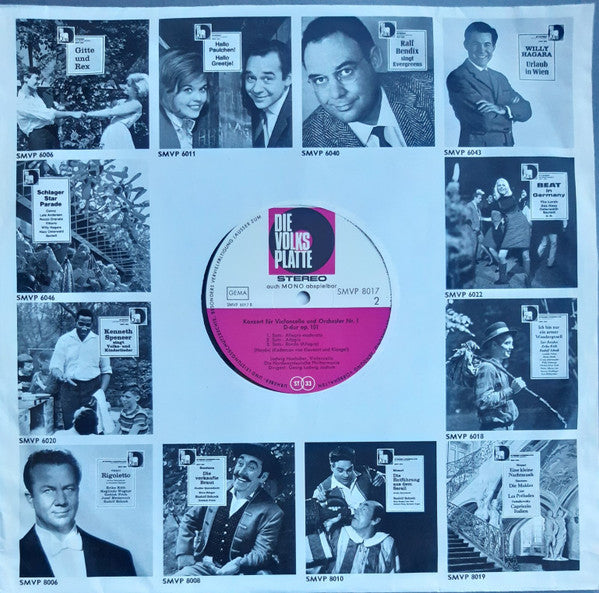 Joseph Haydn, Ludwig Hoelscher : Cellokonzert Nr. 1 B-dur op. 101 / Sinfonie Nr. 85 B-dur "La Reine" (LP)