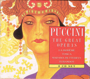 Giacomo Puccini : Puccini The Great Operas (8xCD, Comp)